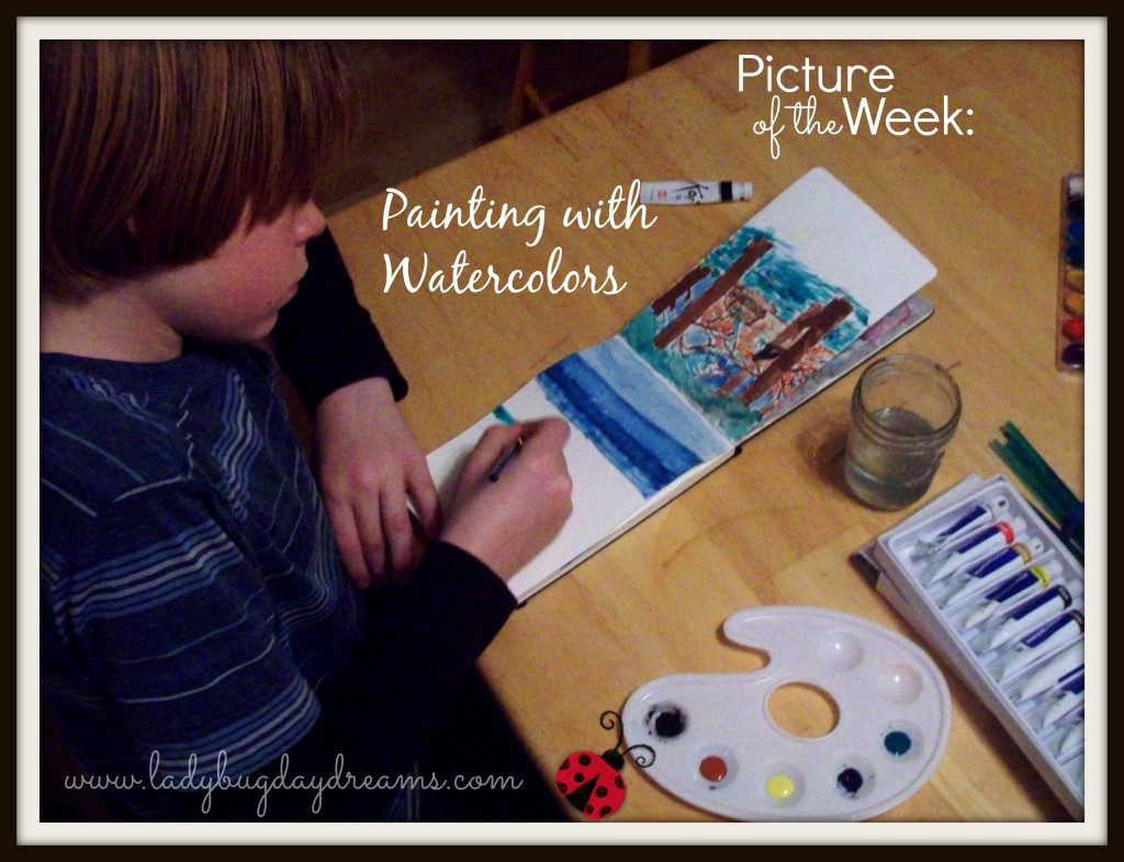 Picture of the Week: Painting with Watercolors