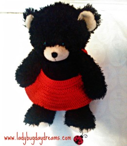 Crochet Teddy Bear Skirt 2