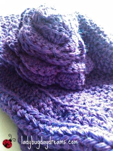 purple cloche hat