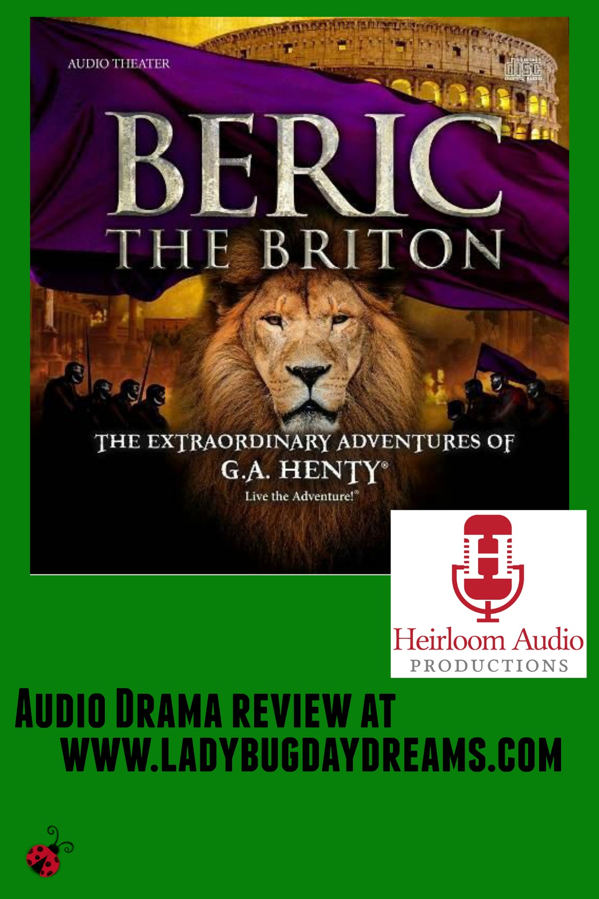 Beric the Briton review at Ladybug Daydreams