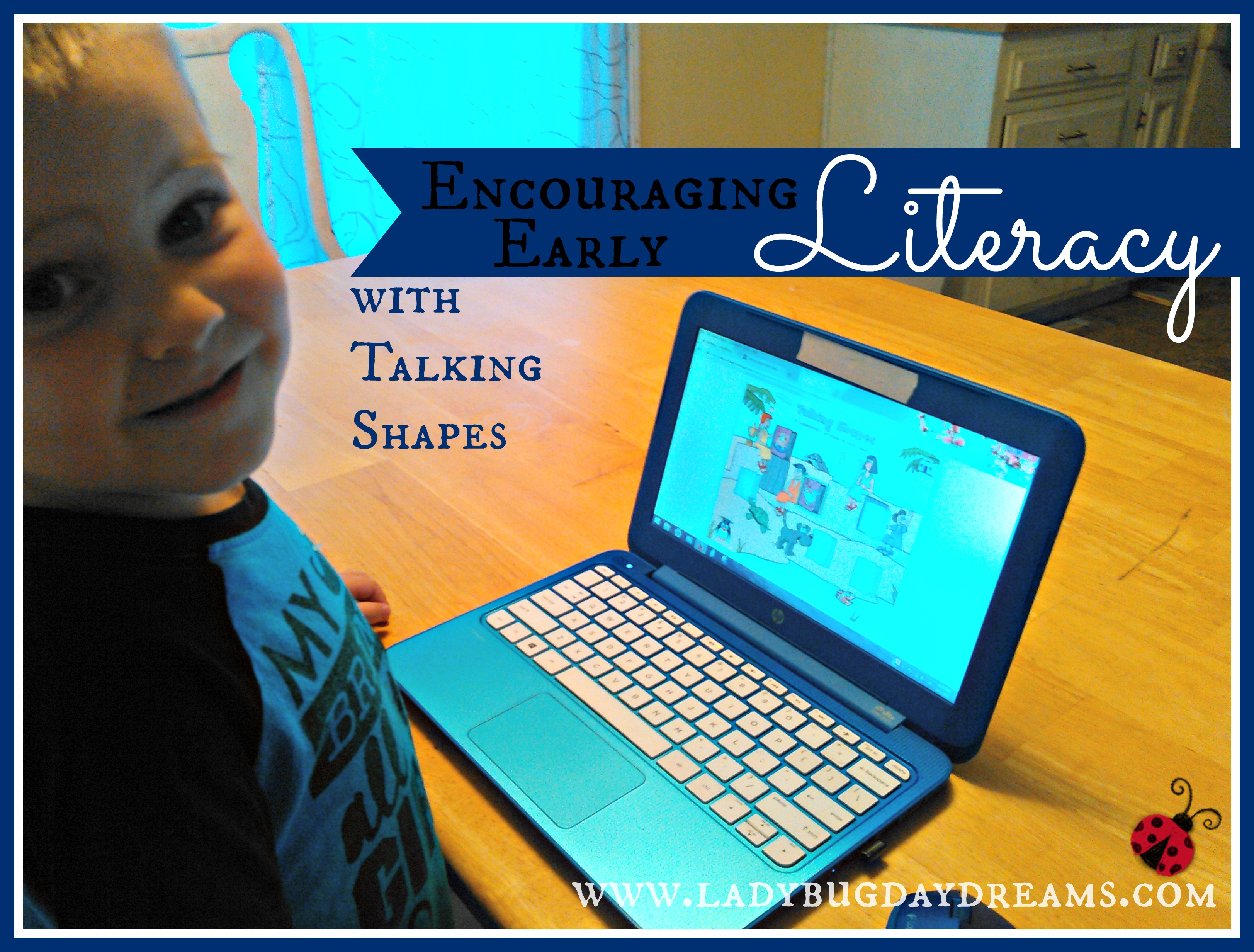 Encouraging Early Literacy with Talking Shapes