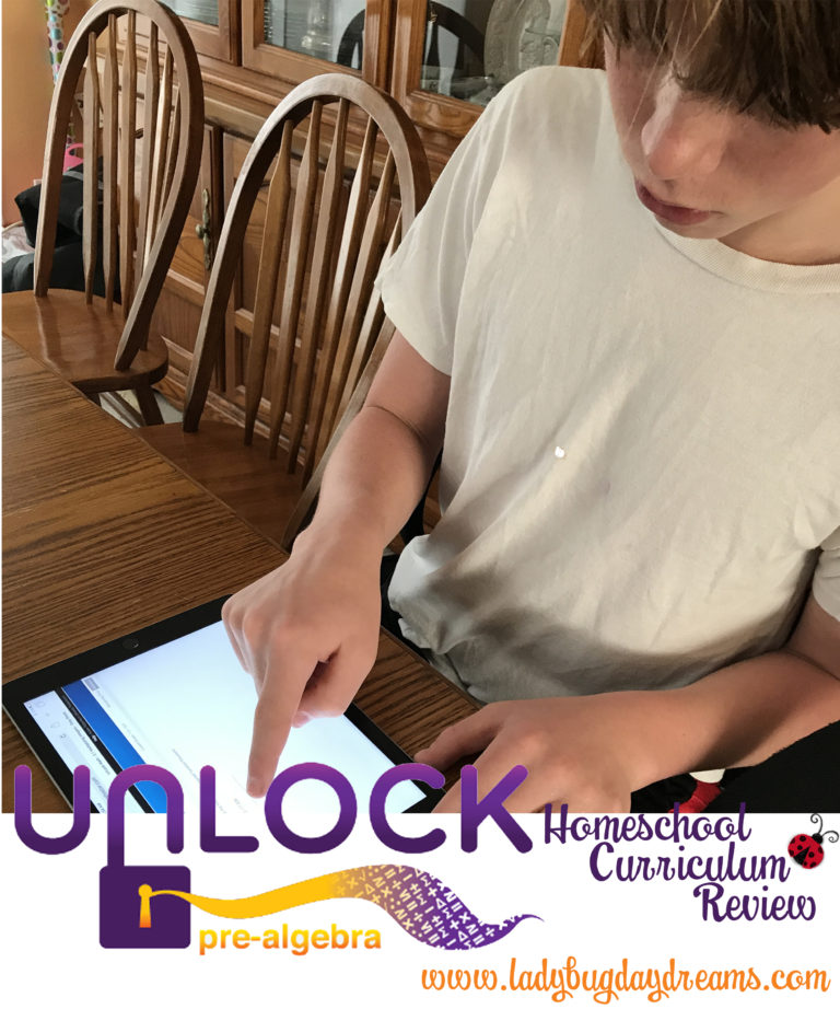 Unlock Math homeschool curiculum review