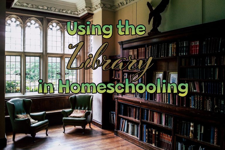 using the library in homeschooling